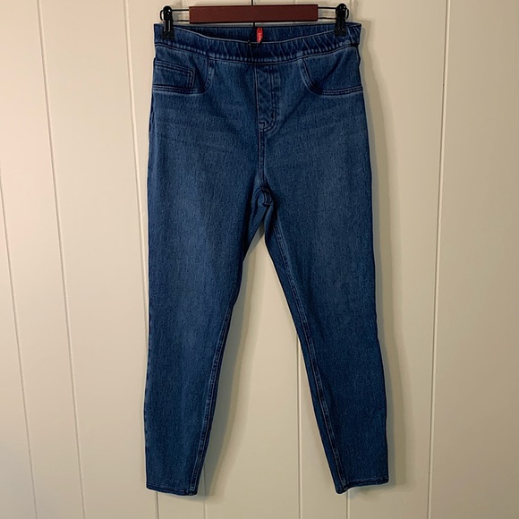 Spanx Jean-is Ankle Leggings #20018R Size Large - Picture 2 of 8